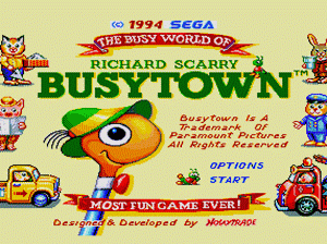 md游戏 理查德快乐城市(美)Richard Scarry's BusyTown (USA)