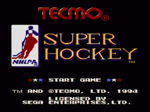 md游戏 Tecmo超级曲棍球(美)Tecmo Super Hockey (USA)