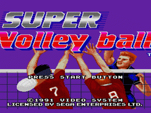 md游戏 超级排球(美)Super Volley Ball (USA)