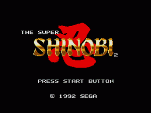 md游戏 超级忍2（测试版）(Earlier)(日)Super Shinobi II, The (Japan) (Beta) (Earlier)