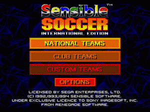 md游戏 足球经理国际版(欧)Sensible Soccer - International Edition (Europe) (En,Fr,De,It)