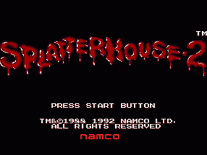 md游戏 鬼屋2(美)Splatterhouse 2 (USA)