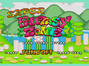 md游戏 超级幻想地带(日)Super Fantasy Zone (Japan)