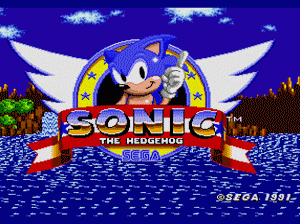 md游戏 音速小子(美欧)Sonic the Hedgehog (USA, Europe)