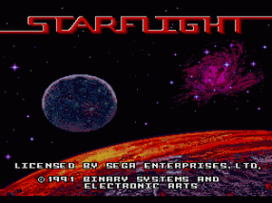 md游戏 星际射击 (v1.1)(美欧)Starflight (USA, Europe) (v1.1)