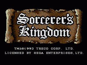 md游戏 国王的勇士(v1.1)(美)Sorcerer's Kingdom (USA) (v1.1)