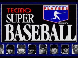 md游戏 Tecmo超级棒球(美)Tecmo Super Baseball (USA)