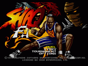 md游戏 夏福(美欧)Shaq Fu (USA, Europe)