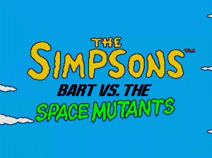 md游戏 辛普生一族决战太空怪(美欧)Simpsons, The - Bart Vs The Space Mutants (USA, Europe)