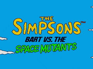md游戏 辛普生一族决战太空怪(Rev A)(美欧)Simpsons, The - Bart Vs The Space Mutants (USA, Europe) (Rev A