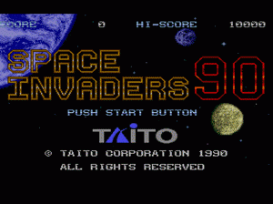 md游戏 太空侵略者90(日)Space Invaders 90 (Japan)