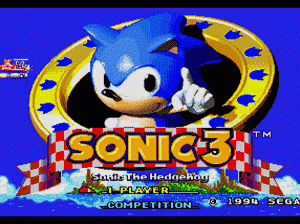 md游戏 音速小子3(美)Sonic the Hedgehog 3 (USA)