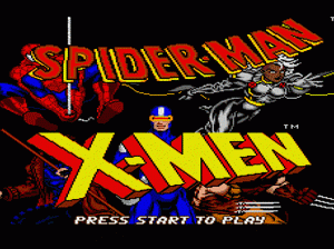 md游戏 蜘蛛人与X-MEN (美)Spider-Man and X-Men - Arcade's Revenge (USA)