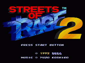 md游戏 怒之铁拳2(美)Streets of Rage 2 (USA)