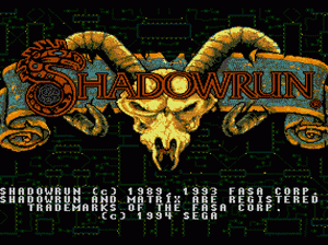 md游戏 暗之追迹者(美)Shadowrun (USA)