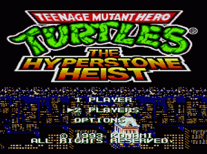 md游戏 忍者神龟(欧)Teenage Mutant Hero Turtles - The Hyperstone Heist (Europe)