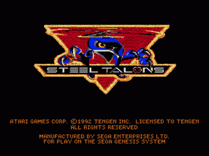 md游戏 战机-代号钢爪（测试版）(美)Steel Talons (USA) (Beta)