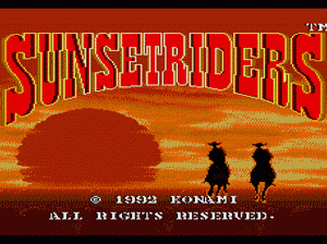 md游戏 落日骑士(美)Sunset Riders (USA)