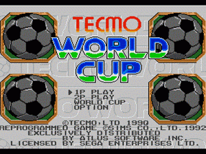 md游戏 Tecmo世界杯(美)Tecmo World Cup (USA)