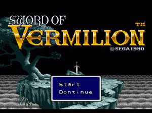 md游戏 石中剑(美欧)Sword of Vermilion (USA, Europe)