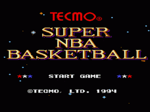 md游戏 Tecmo超级NBA篮球(日)Tecmo Super NBA Basketball (Japan)