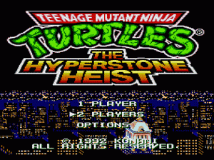 md游戏 忍者神龟(美)Teenage Mutant Ninja Turtles - The Hyperstone Heist (USA)