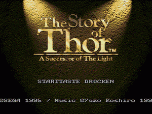 md游戏 光之继承者(德)Story of Thor, The (Germany)