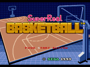 md游戏 超级实况篮球(日韩)Super Real Basketball (Japan, Korea)