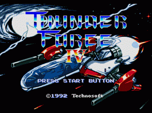 md游戏 闪电出击4(欧)Thunder Force IV (Europe)