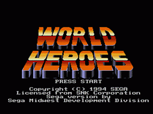 md游戏 世界英雄(日)World Heroes (Japan)