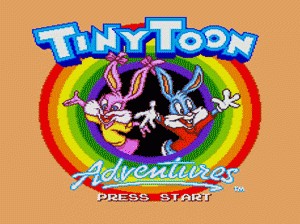 md游戏 宾尼兔大冒险-隐藏的宝藏（美）Tiny Toon Adventures - Buster's Hidden Treasure (USA)