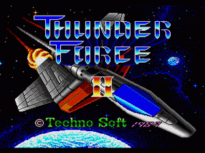 md游戏 闪电出击2(日)Thunder Force II MD (Japan)