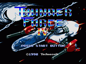 md游戏 闪电出击4(日)Thunder Force IV (Japan)