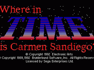 md游戏 电梯管理员(巴西)Where in Time Is Carmen Sandiego (Brazil) (Es,Pt)