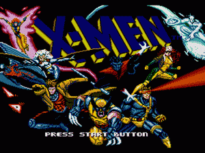 md游戏 X-MEN(欧)X-Men (Europe)