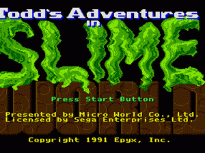 md游戏 粘土世界(美)Todd's Adventures in Slime World (USA)