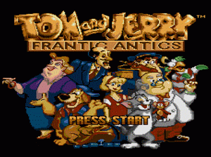 md游戏 猫和老鼠93(美)Tom and Jerry - Frantic Antics (USA) (1993)