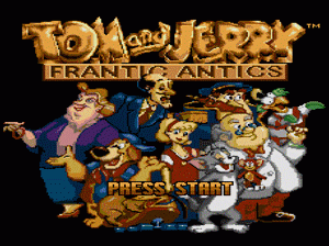 md游戏 猫和老鼠94(美)Tom and Jerry - Frantic Antics (USA) (1994)