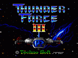md游戏 闪电出击3(日美)Thunder Force III (Japan, USA)