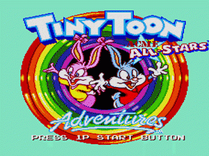 md游戏 卡通明星联赛(美韩)Tiny Toon Adventures - Acme All-Stars (USA, Korea)