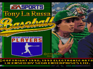 md游戏 实况棒球(美澳大利亚)Tony La Russa Baseball (USA, Australia)