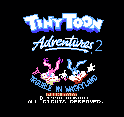 gb游戏 兔宝宝大冒险 (日版) (动作)Tiny Toon Adventures (Japan)