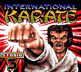 gbc游戏 International Karate 2000