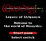 gbc游戏 Wizardry II - Llylgamyn no Isan