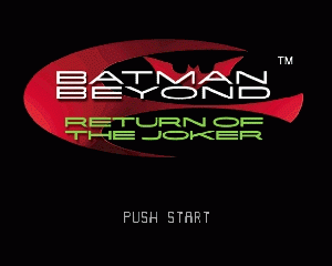 n64游戏 未来蝙蝠侠-小丑回归[美]Batman Beyond - Return of the Joker (USA)