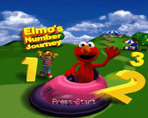 n64游戏 数字练习[美]Elmo's Number Journey (USA)