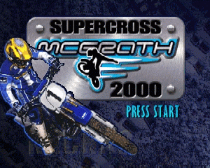n64游戏 杰尔米迈戈瑞超级越野摩托赛2000[美]Jeremy McGrath Supercross 2000 (USA)