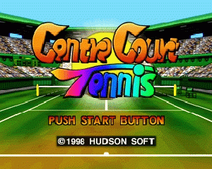 n64游戏 室内网球赛[欧]Centre Court Tennis (Europe)