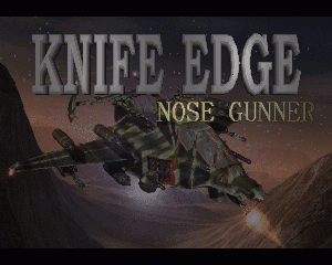 n64游戏 冲锋陷阵[日]Knife Edge - Nose Gunner (Japan)