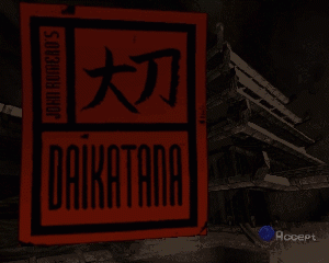 n64游戏 大刀[欧]John Romero's Daikatana (Europe) (En,Fr,De)